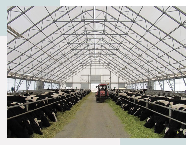 Тентовые коровники в Саянске от 610 руб. - Надежно и доступно