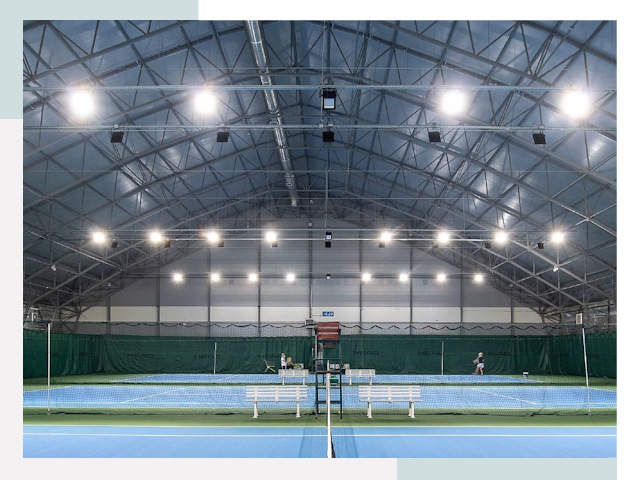 Строительство теннисных кортов в Саянск от 610 руб.