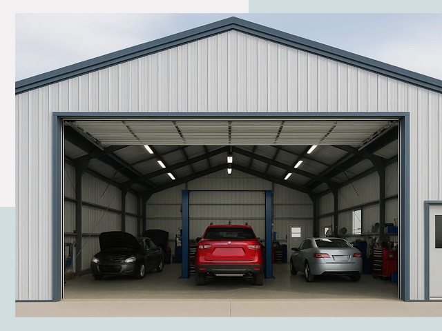 Ангары из сэндвич панелей от 610 руб. в Саянск