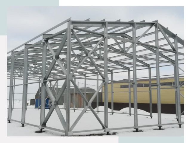 Каркасные ангары в Саянске