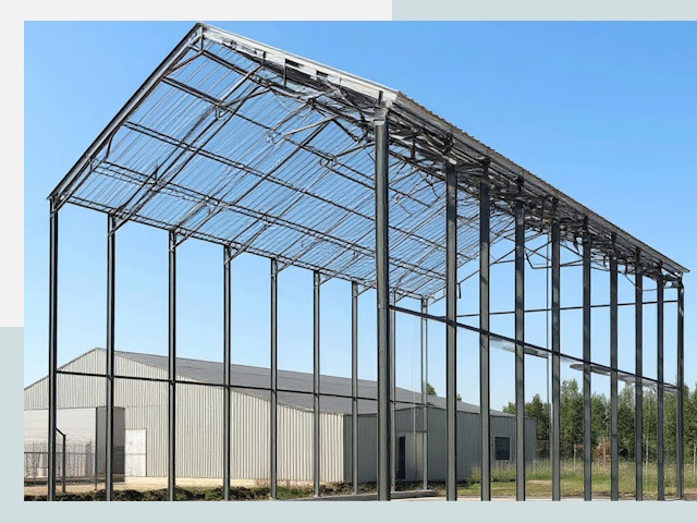 Прямо стенные ангары от СтальСтрой-Сск по цене 610 руб.