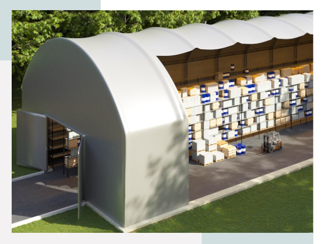 Тентовые ангары в Саянске