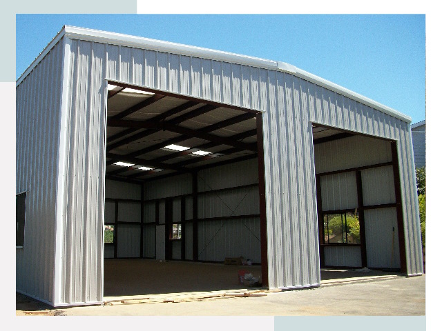 Легковозводимые ангары в Саянске