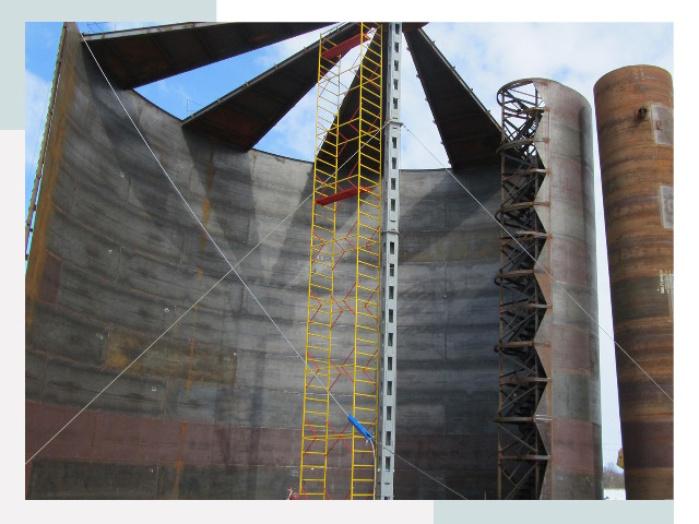 Строительство резервуаров в Саянске