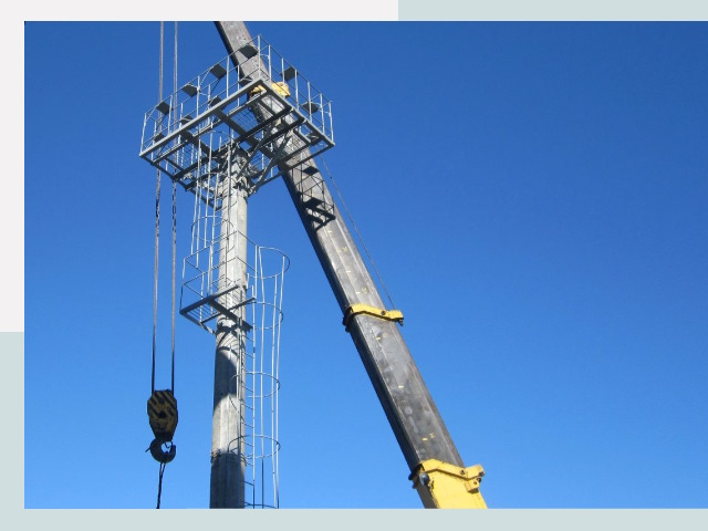 Монтаж осветительных мачт в Саянск от 610 руб.