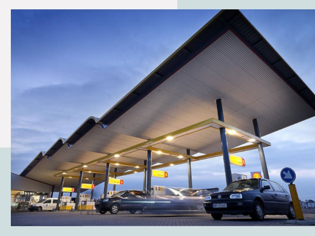 Навесы для АЗС в Саянск от 610 руб. - Защита и комфорт