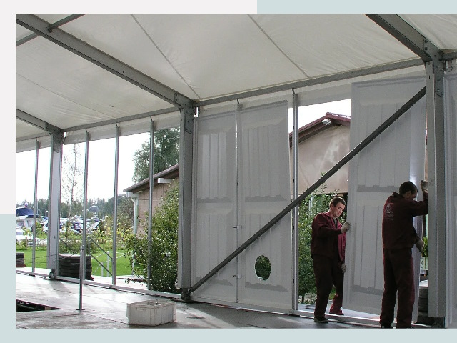 Быстро сборные шатры в Саянск от 610 руб. за м²