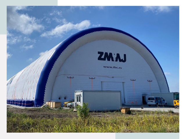 Брендирование ангаров в Саянске