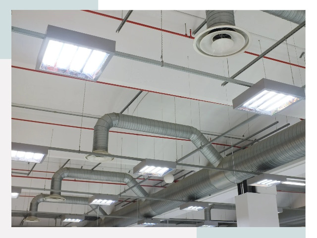 Вентиляция ангаров в Саянске