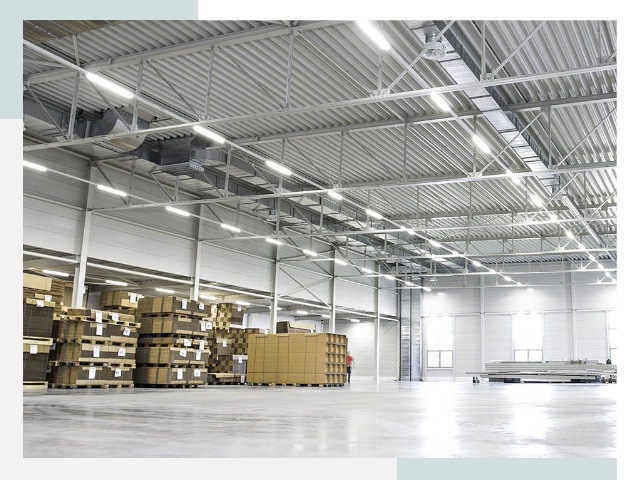 Освещение ангаров в Саянске