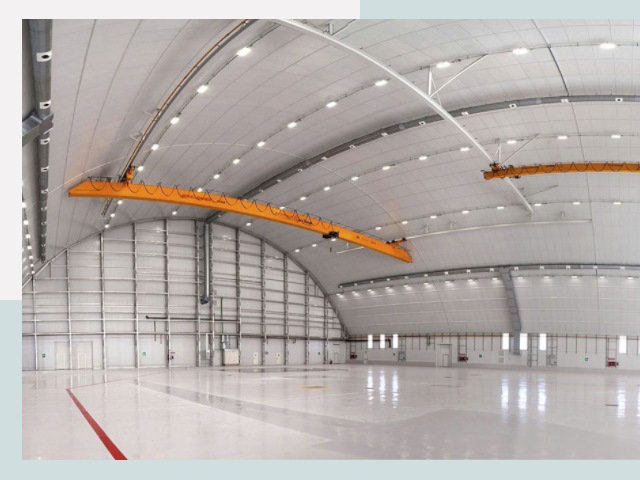 Оснащение ангаров в Саянск от СтальСтрой-Сск - цена от 610 руб.