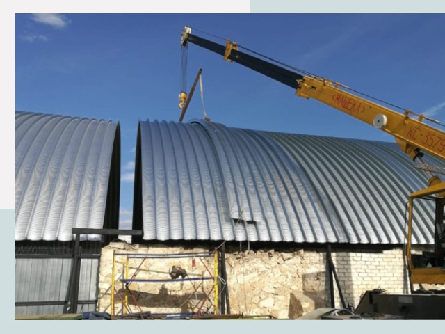 Реконструкция ангаров в Саянске от 610 руб.